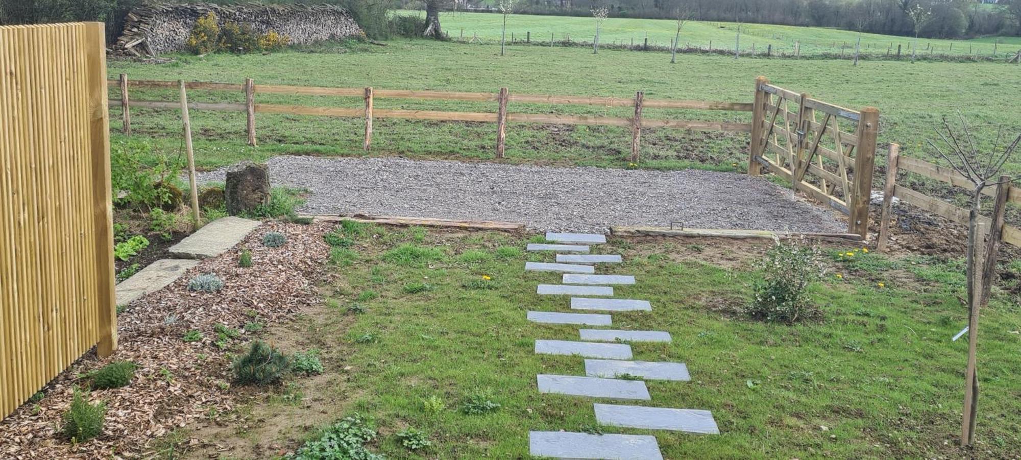 Willa Roulotte A La Ferme Buissonniere La Lande-de-Louge Zewnętrze zdjęcie